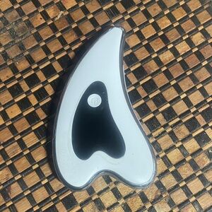 White and Black Gua Sha Tool